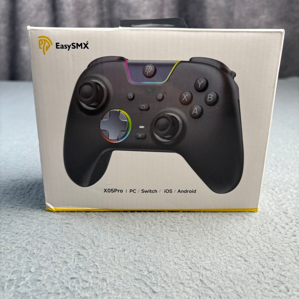 EasySMX X05Pro Wireless Gaming Controller Hall Effect RGB PC Switch iOS Android